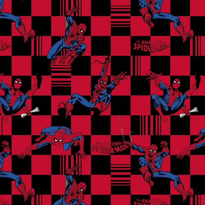 slide 3 of 3, Men's Marvel Spider-Man Pajama Pants - Red/Black M, 1 ct