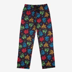Men's Harry Potter Pajama Pants - Black M