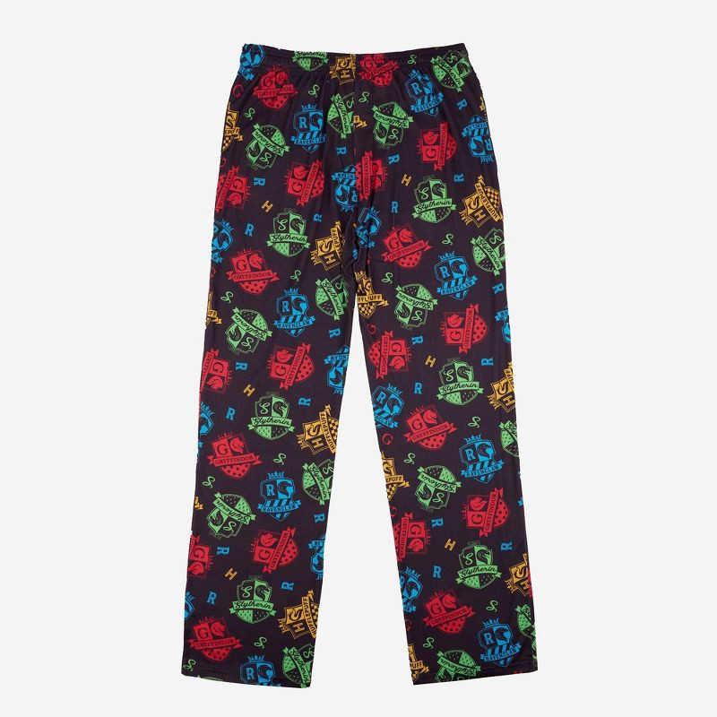 slide 2 of 3, Men's Harry Potter Pajama Pants - Black L, 1 ct