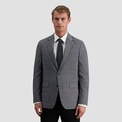 Haggar H26 Men's Slim Fit Sport Coat - Gray 34