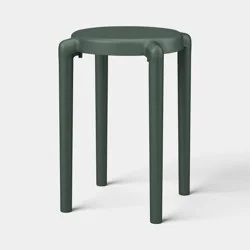 Round Accent Patio End Table Green - Room Essentials™