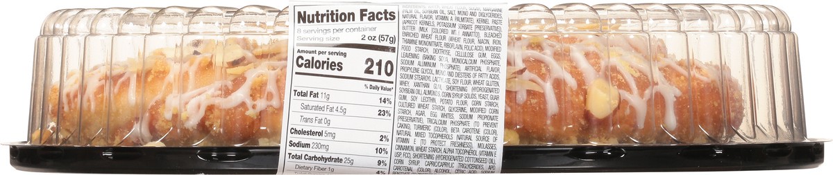 slide 7 of 9, Sabrina's Sabrinas Almond Danish Coffee Cake, 16 oz