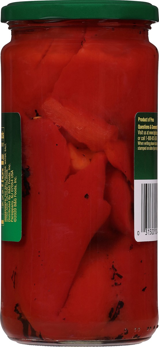 slide 7 of 13, B&G Roasted Peppers 24 fl oz, 24 fl oz