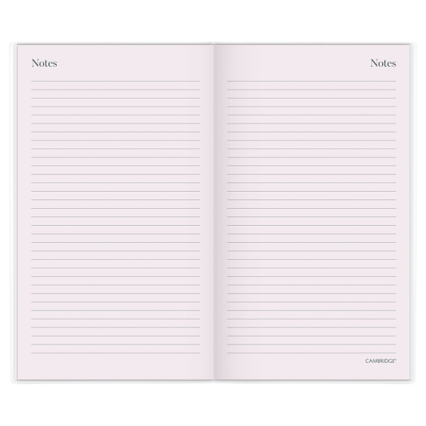slide 4 of 9, 2024-2026 Cambridge Haven 2-Year Monthly Academic Planner, 3-1/2"" X 6"", Floral, July 2024 To June 2026, 1714-021A, 1 ct