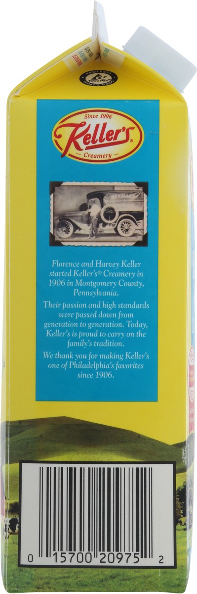slide 10 of 13, Keller's Ultra-Pasteurized Half & Half 1 qt, 32 fl oz