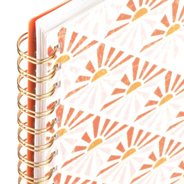 slide 9 of 10, 2024-2025 Cambridge Sunbeams Weekly/Monthly Academic Planner, 8-1/2"" X 11"", Orange, July 2024 To June 2025, 1716-905A, 1 ct