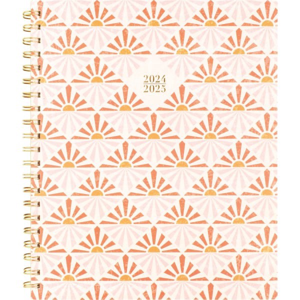 slide 4 of 10, 2024-2025 Cambridge Sunbeams Weekly/Monthly Academic Planner, 8-1/2"" X 11"", Orange, July 2024 To June 2025, 1716-905A, 1 ct