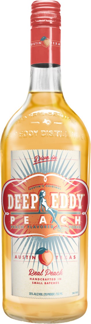 slide 1 of 3, Deep Eddy Vodka Flavors- Peach, 750 ml, 750 ml
