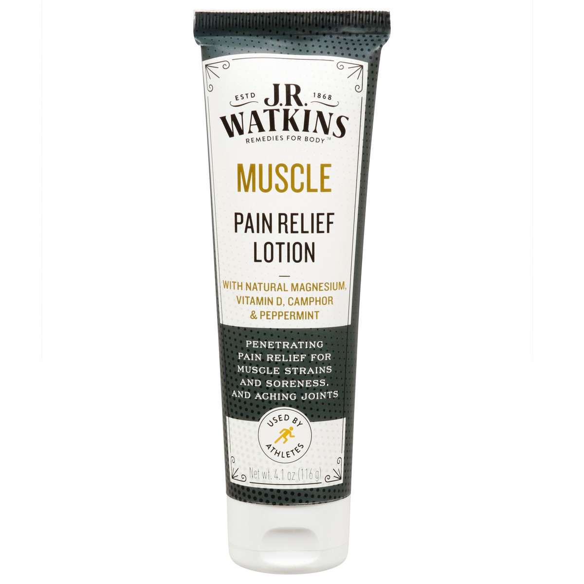 slide 1 of 12, J.R. Watkins Muscle Pain Relief Lotion 4.1 oz, 4.1 oz