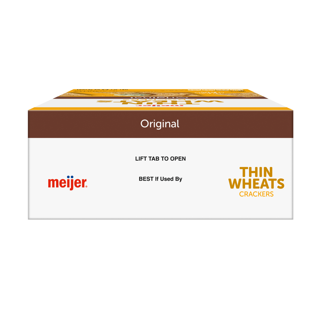 slide 11 of 29, Meijer Original Thin Wheat Crackers 8.5O, 9.1 oz
