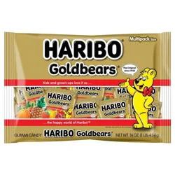 Haribo Goldbears Gummi Candy Multipack - 16 oz