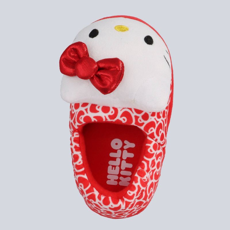 slide 2 of 4, Toddler Hello Kitty® by Sanrio® Slide Slippers – Red 5T-6T, 1 ct