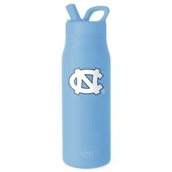 NCAA North Carolina Tar Heels Simple Modern Mesa Stainless Water Bottle - 34oz