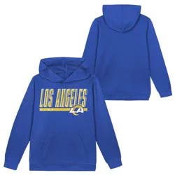 NFL Los Angeles Rams Boys' Performance Hooded Sweatshirt - L