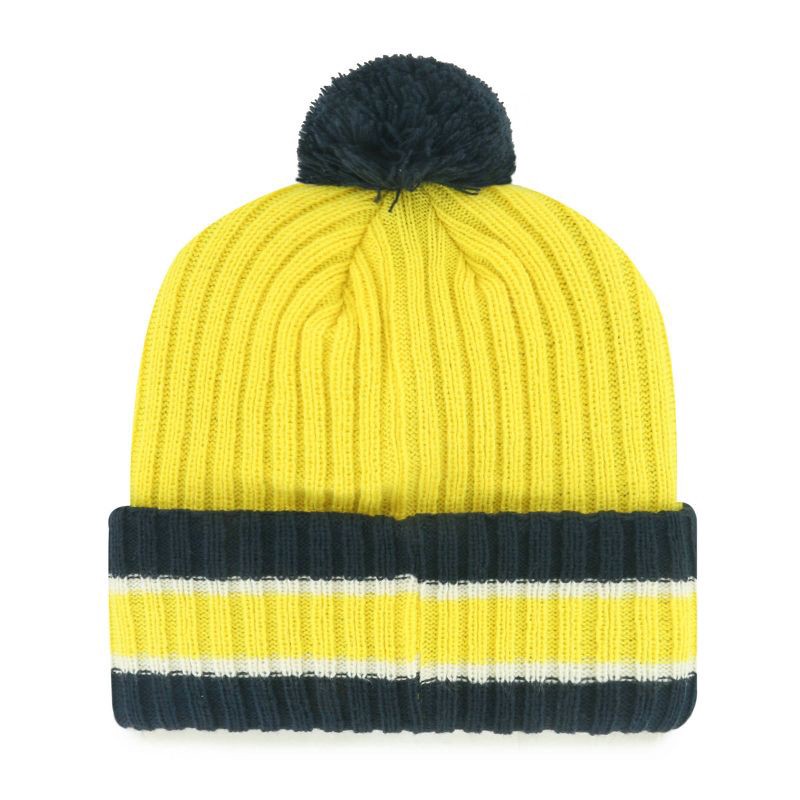 slide 2 of 2, NCAA Michigan Wolverines Crevasse Knit Hat, 1 ct