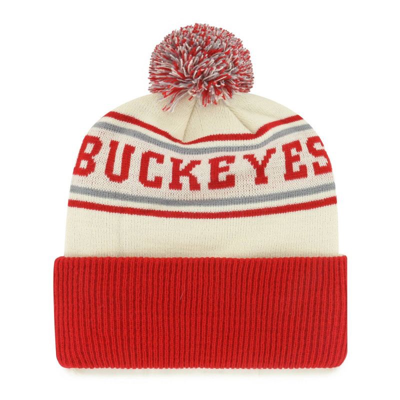 slide 2 of 2, NCAA Ohio State Buckeyes Brisk Knit Hat, 1 ct