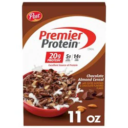 Post Premier Protein Chocolate Almond Breakfast Cereal - 11oz