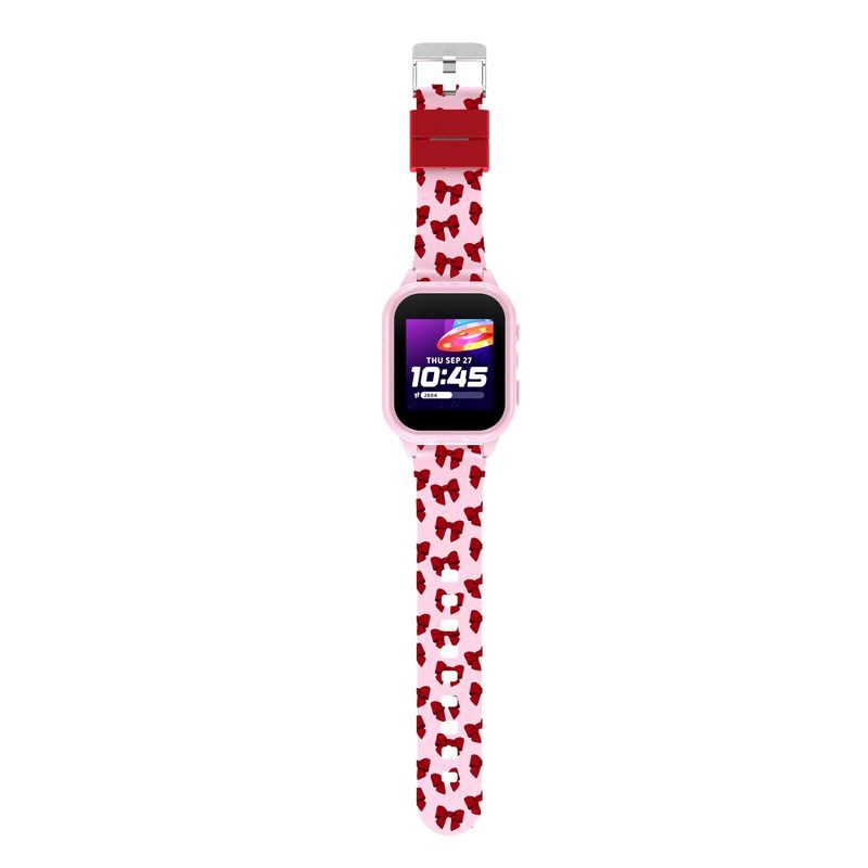 slide 15 of 24, PlayZoom Kids' Smart Watch and Bluetooth Headphone Bundle Gift Set - Pink/Red Bow, 1 ct