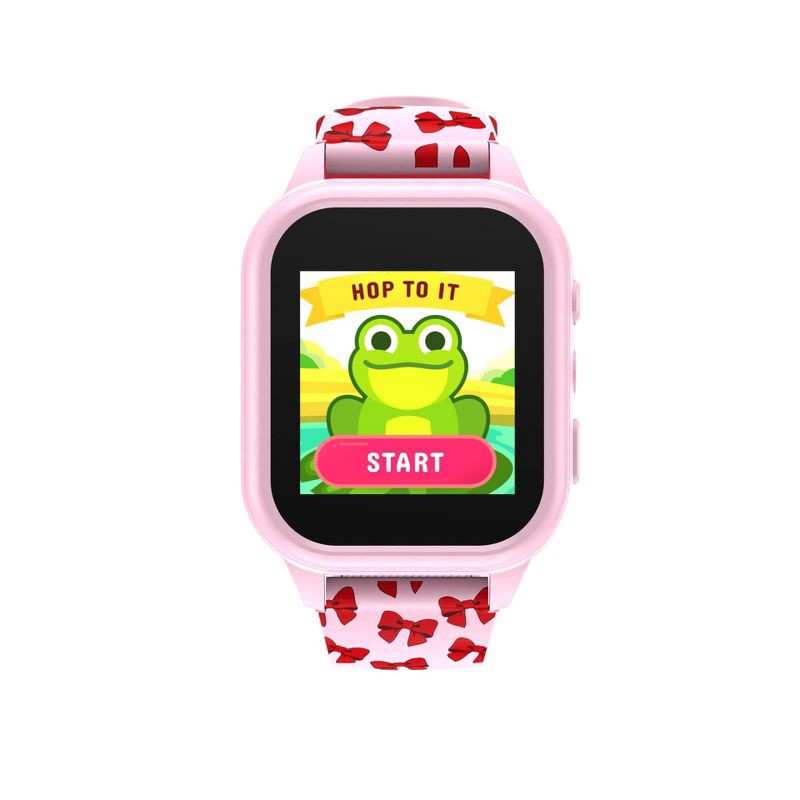 slide 17 of 24, PlayZoom Kids' Smart Watch and Bluetooth Headphone Bundle Gift Set - Pink/Red Bow, 1 ct