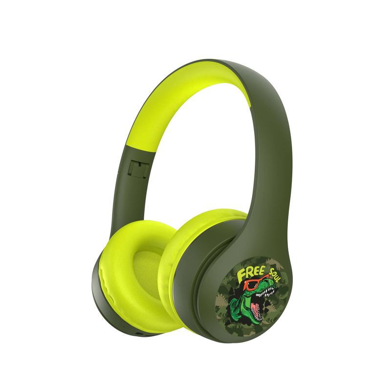 slide 15 of 25, PlayZoom Kids' Smart Watch and Bluetooth Headphone Bundle Gift Set - Dinosaur, 1 ct