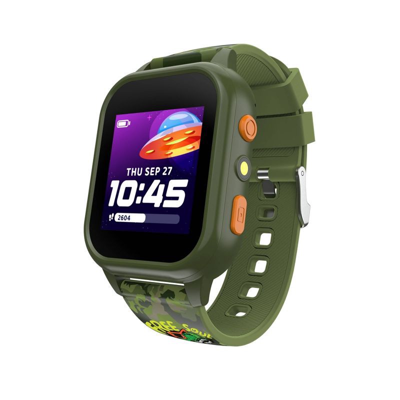 slide 4 of 25, PlayZoom Kids' Smart Watch and Bluetooth Headphone Bundle Gift Set - Dinosaur, 1 ct