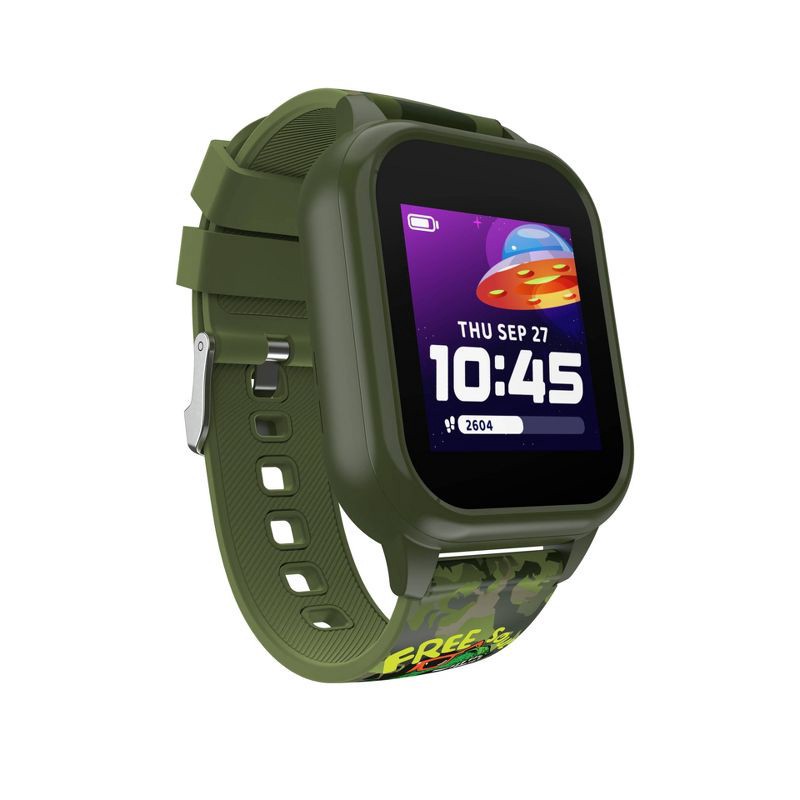 slide 24 of 25, PlayZoom Kids' Smart Watch and Bluetooth Headphone Bundle Gift Set - Dinosaur, 1 ct