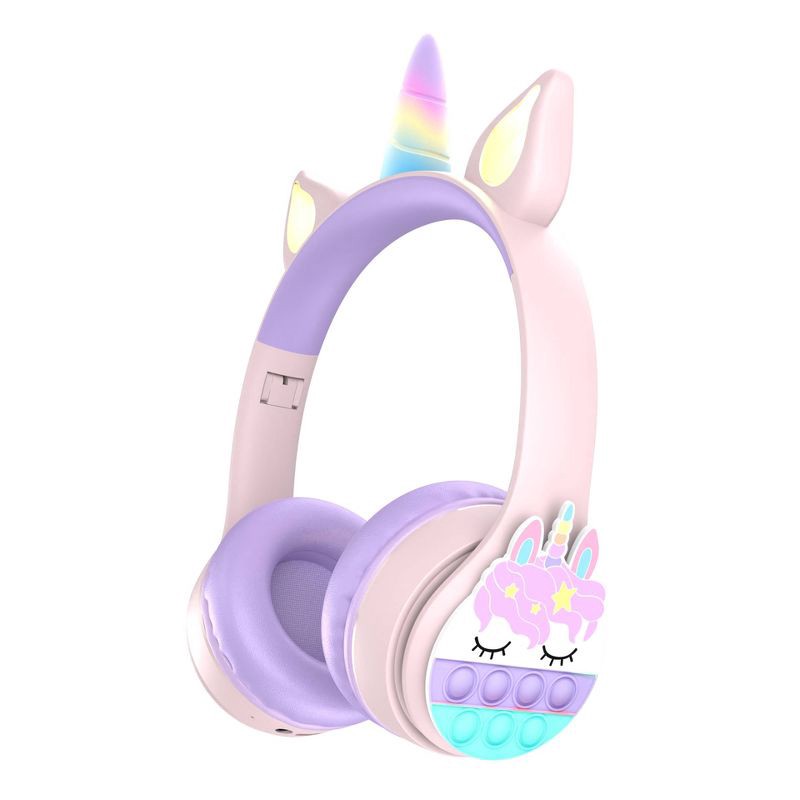 slide 15 of 25, PlayZoom Kids' Smart Watch and Bluetooth Headphone Bundle Gift Set - Unicorn, 1 ct