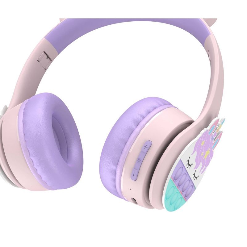 slide 16 of 25, PlayZoom Kids' Smart Watch and Bluetooth Headphone Bundle Gift Set - Unicorn, 1 ct