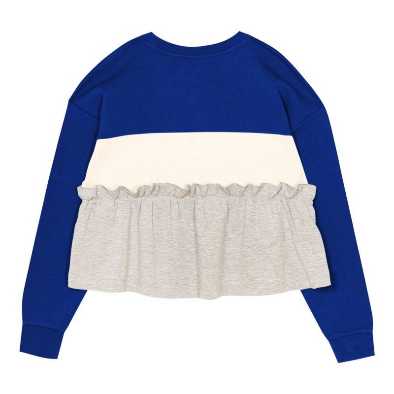 slide 3 of 3, NFL Buffalo Bills Girls' Crew Neck Fleece Sweatshirt - XL, 1 ct