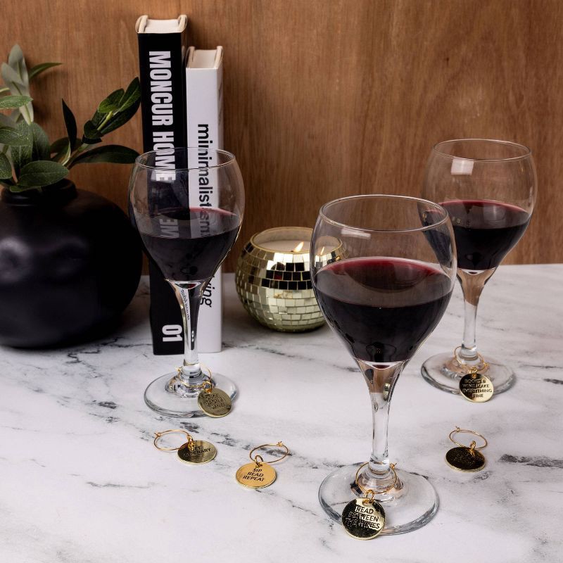 slide 3 of 3, DesignWorks Ink Wine Charms, 1 ct