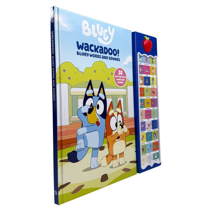 slide 2 of 6, Bluey Wackadoo! Words and Sounds - 30 Button Sound Book (Hardcover), 1 ct