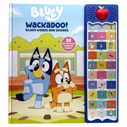 Bluey Wackadoo! Words and Sounds - 30 Button Sound Book (Hardcover)
