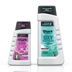 Shark StainStriker Carpet Cleaner Pet Bundle, Includes 32oz OXY Multiplier Formula & 16oz Deep Clean Pet Formula - PXCPBUNDLE