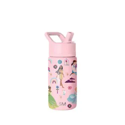 Simple Modern 14oz Summit Disney Princess Water Bottle Light Pink