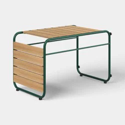 Rectangular Casual Accent Patio End Table Green - Room Essentials™