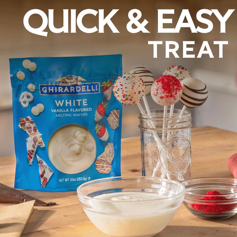 slide 6 of 6, Ghirardelli White Vanilla Melting Wafers - 16oz, 16 oz