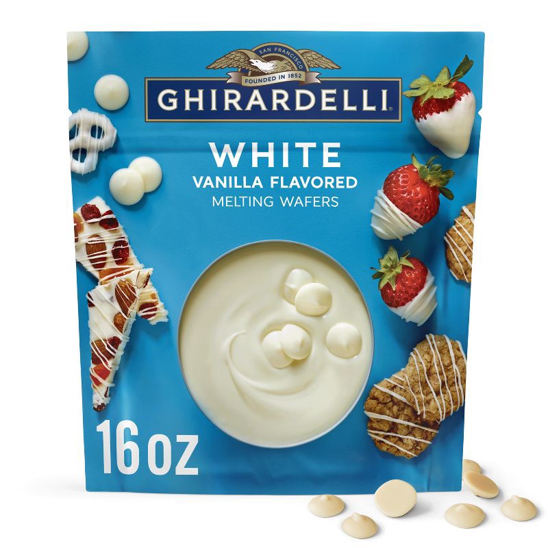 slide 1 of 6, Ghirardelli White Vanilla Melting Wafers - 16oz, 16 oz