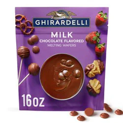 Ghirardelli Milk Chocolate Melting Wafers - 16oz