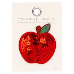 Horizon Group Sequin Apple Adhesive Patch