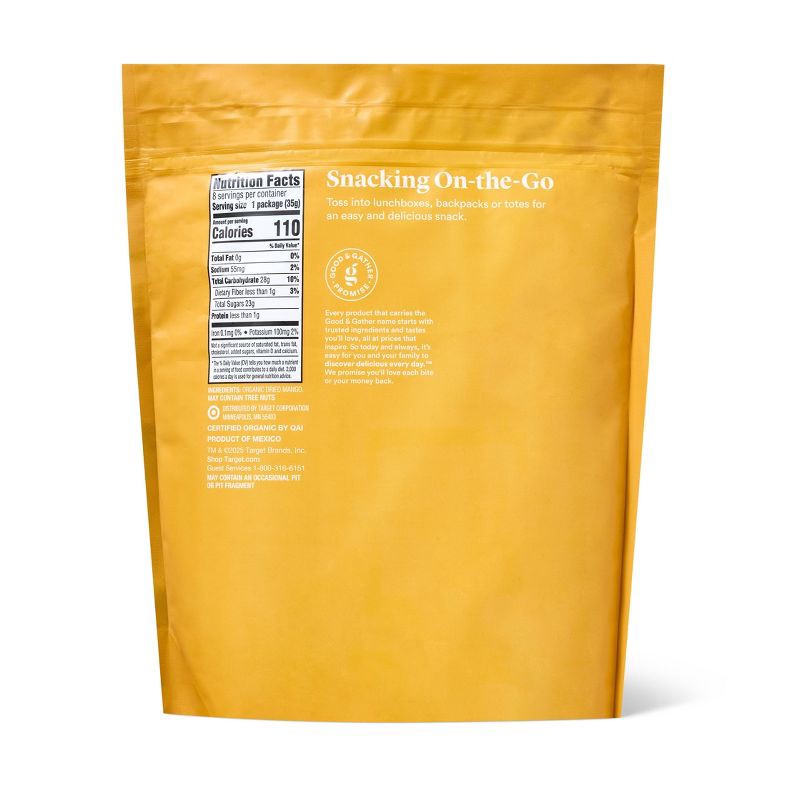 slide 2 of 4, Organic Unsweetened Dried Mango - 10oz/8ct - Good & Gather™, 8 ct; 10 oz