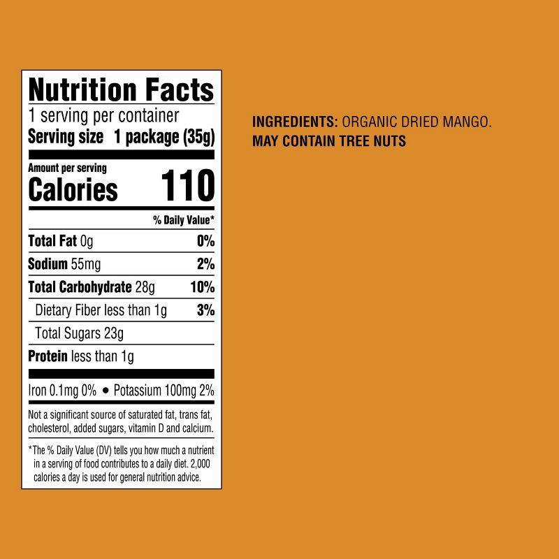 slide 4 of 4, Organic Unsweetened Dried Mango - 10oz/8ct - Good & Gather™, 8 ct; 10 oz