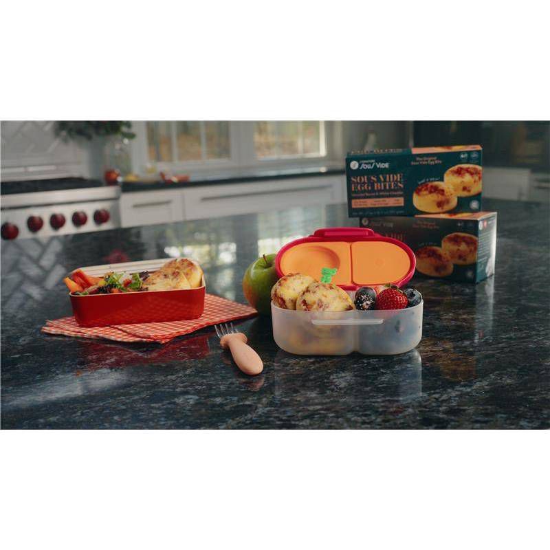 slide 4 of 5, Cuisine Solutions Signature Sous Vide Whole Egg and Uncured Bacon Egg Bites - 8.4oz/2ct, 8.4 oz, 2 ct