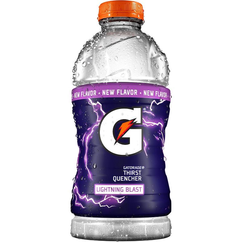 slide 1 of 6, Gatorade Lightning blast Sports Drink - 28 fl oz Bottle, 28 fl oz