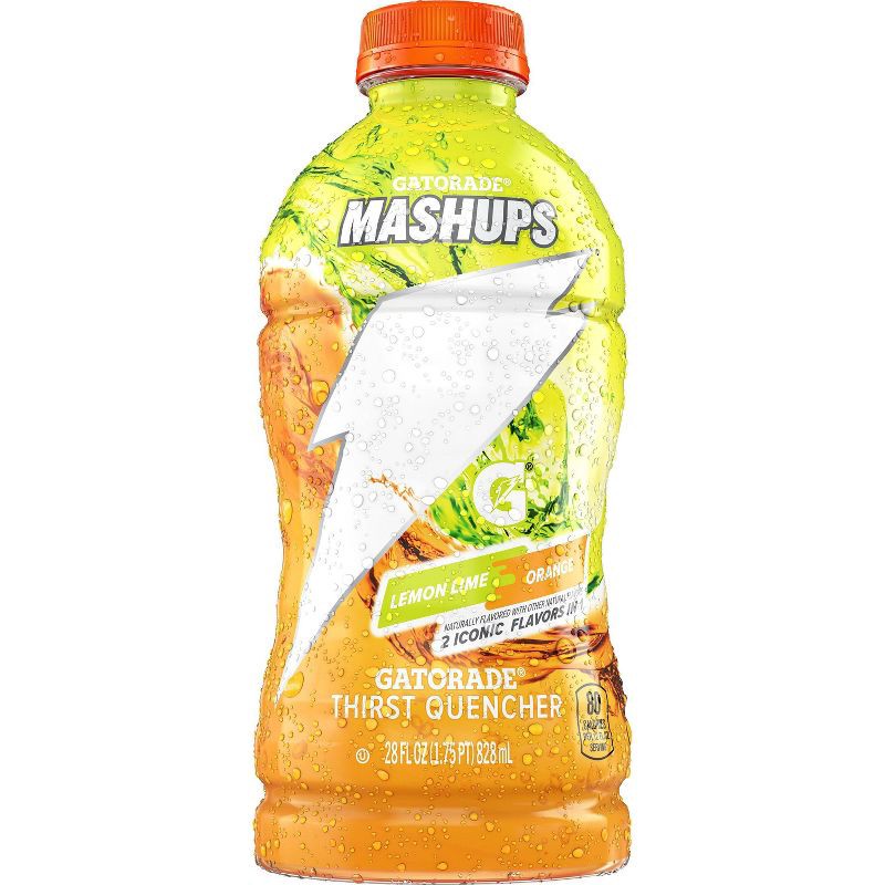 slide 1 of 7, Gatorade Mashup Lemon Lime Sports Drink - 28 fl oz Bottle, 28 fl oz