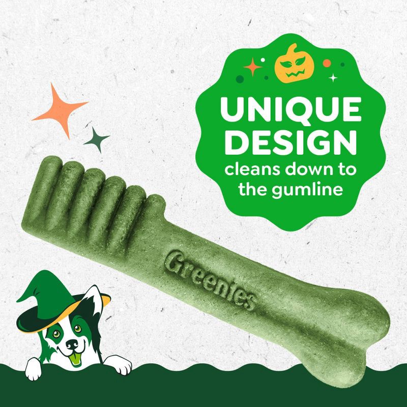slide 2 of 12, Greenies Pumpkin Spice Flavor Regular Dental and Hard Chews Dog Treats - 6oz/6ct, 6 ct; 6 oz