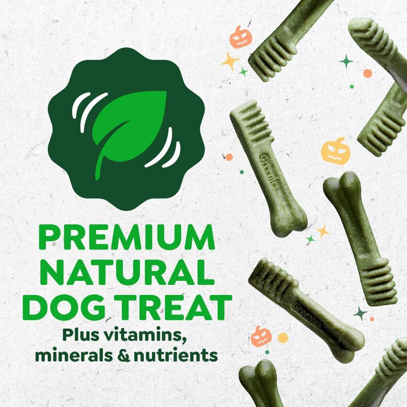 slide 7 of 12, Greenies Pumpkin Spice Flavor Regular Dental and Hard Chews Dog Treats - 6oz/6ct, 6 ct; 6 oz