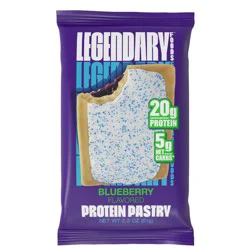 Legendary Foods Gluten Free and Keto Friendly Protein Pastry - Blueberry - 2.2oz