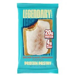 Legendary Foods Gluten Free and Keto Friendly Protein Pastry - Brown Sugar Cinnamon - 2.2oz