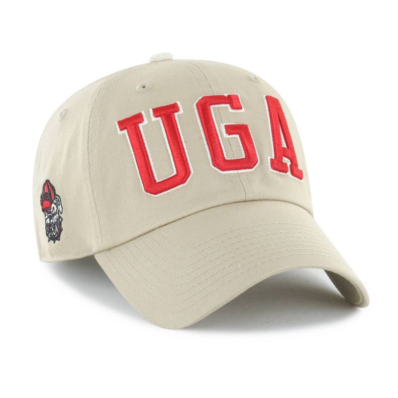 slide 2 of 3, NCAA Georgia Bulldogs Khaki Clique Hat, 1 ct