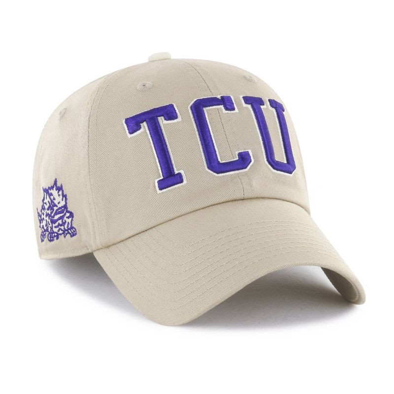 slide 2 of 3, NCAA TCU Horned Frogs Khaki Clique Hat, 1 ct